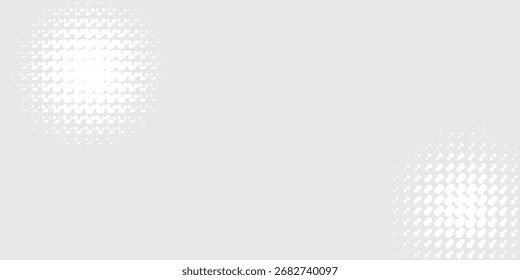 Dot white gray wave light technology texture background. Abstract big data digital concept.