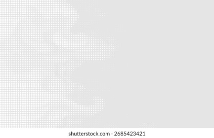 Fondo de textura de tecnología de luz de onda gris blanco. Concepto digital de big data Abstractas. eps10. moderno. Ilustración vectorial	