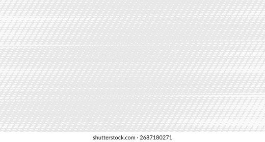Punkt weiße graue Welle Licht Technologie Textur Hintergrund. Chrom glänzend einfache Kunst modern gut schön Licht Illustrationen