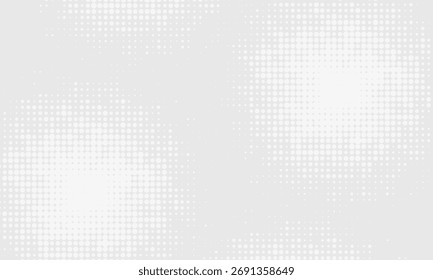 Dot white gray wave light technology texture background. Abstract big data digital concept. art vector illustration