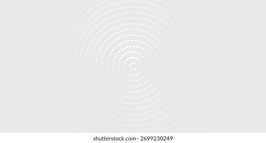 Fondo de textura de tecnología de luz de onda gris blanco. medio tono moderno