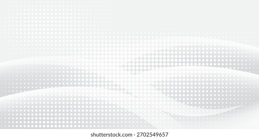 Fondo de textura de tecnología de luz de onda gris blanco. ilustración eps 10

