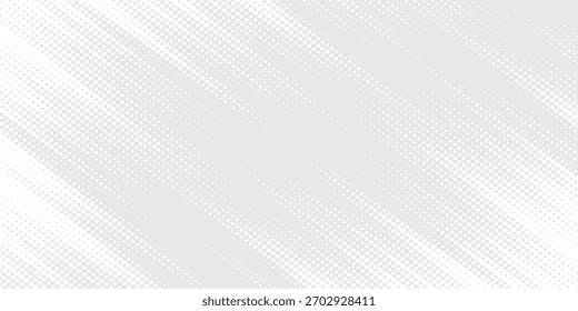 Fundo de textura da tecnologia da luz da onda cinza branca do ponto. Conceito digital abstrato de big data