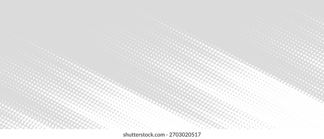 Dot white gray wave light technology texture background. Abstract big data digital concep