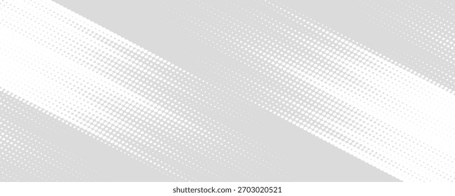 Dot white gray wave light technology texture background. Abstract big data digital concep