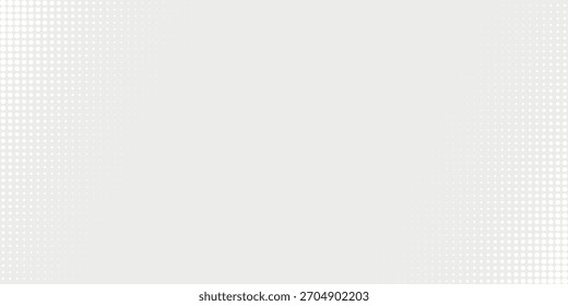 Dot white gray wave light technology texture background. Abstract big data digital concept.