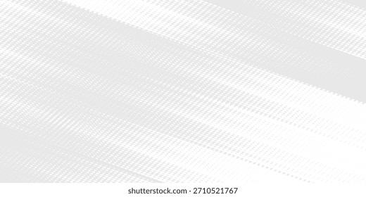 Punkt weiße graue Welle Licht Technologie Textur Hintergrund. Abstrakte moderne