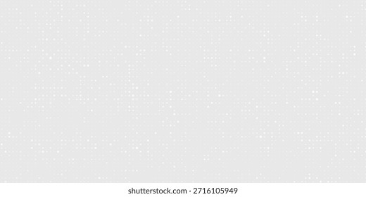 Fundo de textura da tecnologia da luz da onda cinza branca do ponto. Resumo conceito digital big data moderno cinza