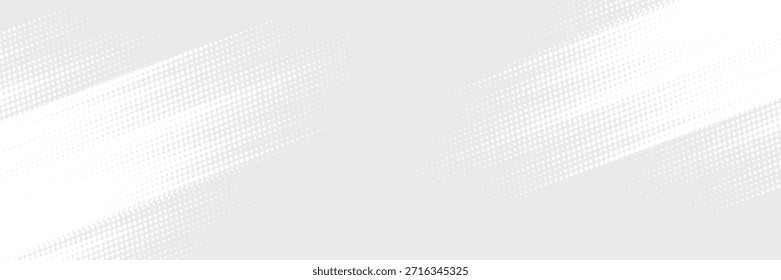 Fundo de textura da tecnologia da luz da onda cinza branca do ponto. Resumo conceito digital de big data.