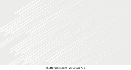 Dot white gray wave light technology texture background. Abstract big data digital concept.eps,10