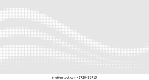 Fondo de textura de tecnología de luz de onda gris blanco. Concepto digital Abstractas de big data.	
