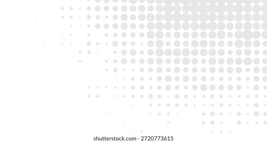 Dot white gray wave light technology texture background. illustration eps 10