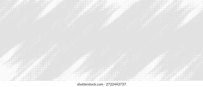 Punkt weiße graue Welle Licht Technologie Textur Hintergrund. Abstraktes Big Data Digitalkonzept.eps 10