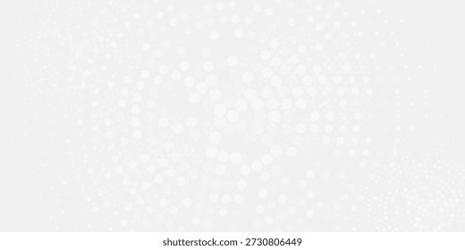 Fondo de textura de tecnología de luz de onda gris blanco punto. Abstractas concepto digital de big data. Renderización 3D.