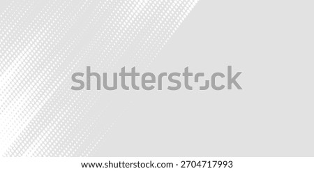 Dot white gray wave light technology texture background. Abstract big data digital concept modern design eps10