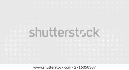 Dot white gray wave light technology texture background. Abstract big data digital concep modern grey