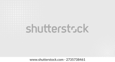 Dot white gray wave light technology texture background. Abstract modern.	