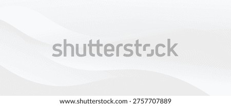 Dot white gray wave light technology texture background. Abstract big data digital concept. 3d rendering.