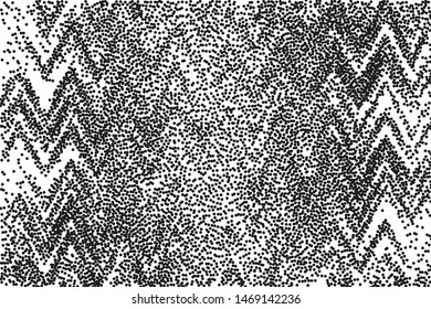 Dot work sphere. Pointillism style. Vintage engraved ball. Chaotic halftone circle vector logo symbol. Abstract dotted globe illustration on white background. Vector splatter of calligraphy ink

