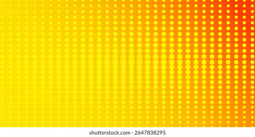 Fondo de degradado de luz de línea de onda de color naranja amarillo. Tecnología Abstractas big data digital background.vecto. eps 10