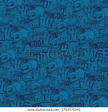 DOTA2 Blue Wild Rift Background 