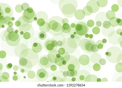 Doted Confetti On White Background