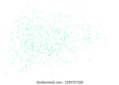 Doted confetti on white background