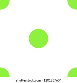 Doted. Dot green. Pop art Isolated cute seamless background. Pattern for trendy fabric, wallpapers. Vector illustration