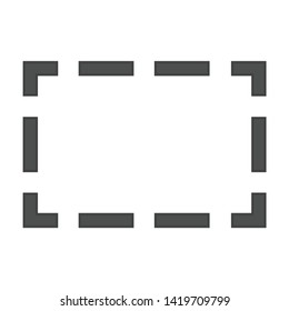 doted icon. flat illustration of doted vector icon for web