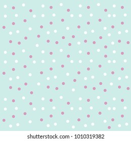 Doted Pattern Texture With Blue Background