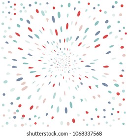 doted pattern texture with blue background