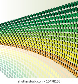Doted vector background