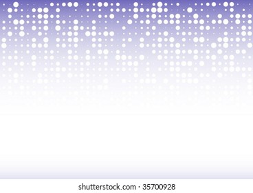 Doted vector background with empty space left for text