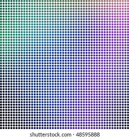 Doted Vector Mosaic