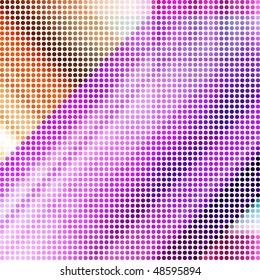 Doted Vector Mosaic