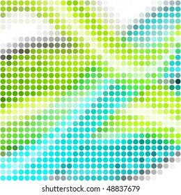 Doted vector mosaic