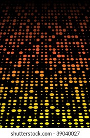 Doted wall  abstraction