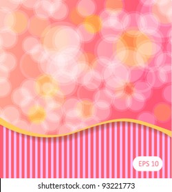 Dots abstract background pink vector illustration