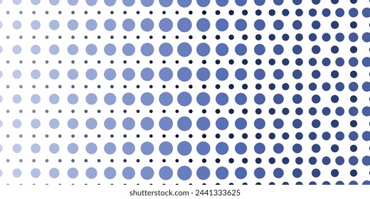 Dots abstract Blue abstract background Polka dot pattern Dotwork