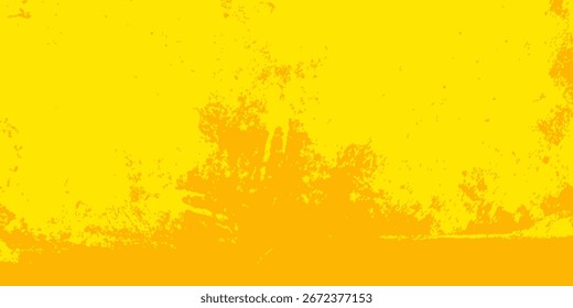 Dots abstract halftone yellow color pattern gradient grunge texture background simple