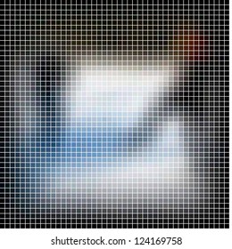 Dots abstract vector background