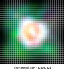 Dots abstract vector background