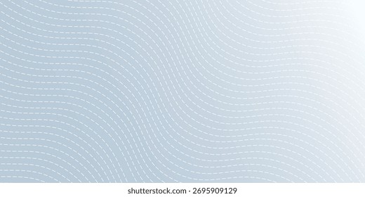 Pontos abstrato padrão de linha de onda e partícula de linha de ponto no fundo branco, cinza. Design gráfico moderno. Meio-tom fluido, forma de curva de gradiente para dados futuristas, energia