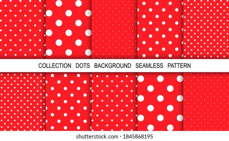 Dots abstract Xmas background. Template Christmas background dots. Mockup. Cover for book. Dot abstract. Template for cloth. Vector illustration