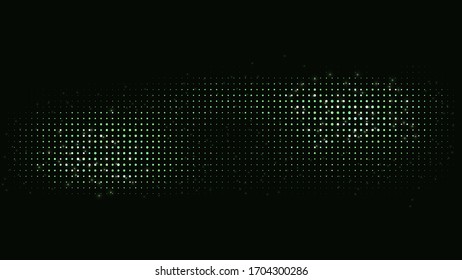 Dots abstracts circles lights green multi in color background