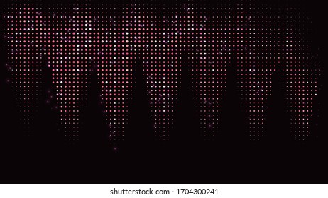 Dots abstracts circles lights pink and yellow in multi color background