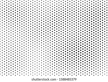 Dots Background. Abstract Backdrop. Modern Black and White Texture. Vintage Overlay. Vector illustration