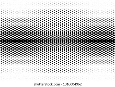 Dots Background. Abstract Backdrop. Pop-art Pattern. Monochrome Texture. Vector illustration
