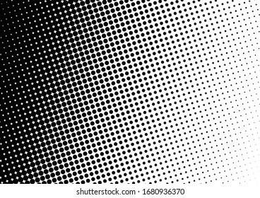 Dots Background. Abstract Grunge Texture. Points Backdrop. Monochrome Pattern. Vector illustration