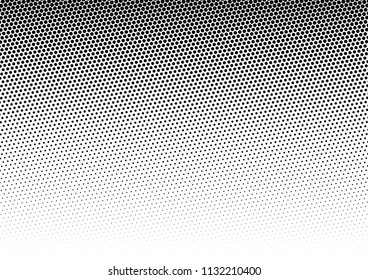 Dots Background. Abstract Monochrome Backdrop. Gradient Overlay. Vintage Points Texture. Vector illustration